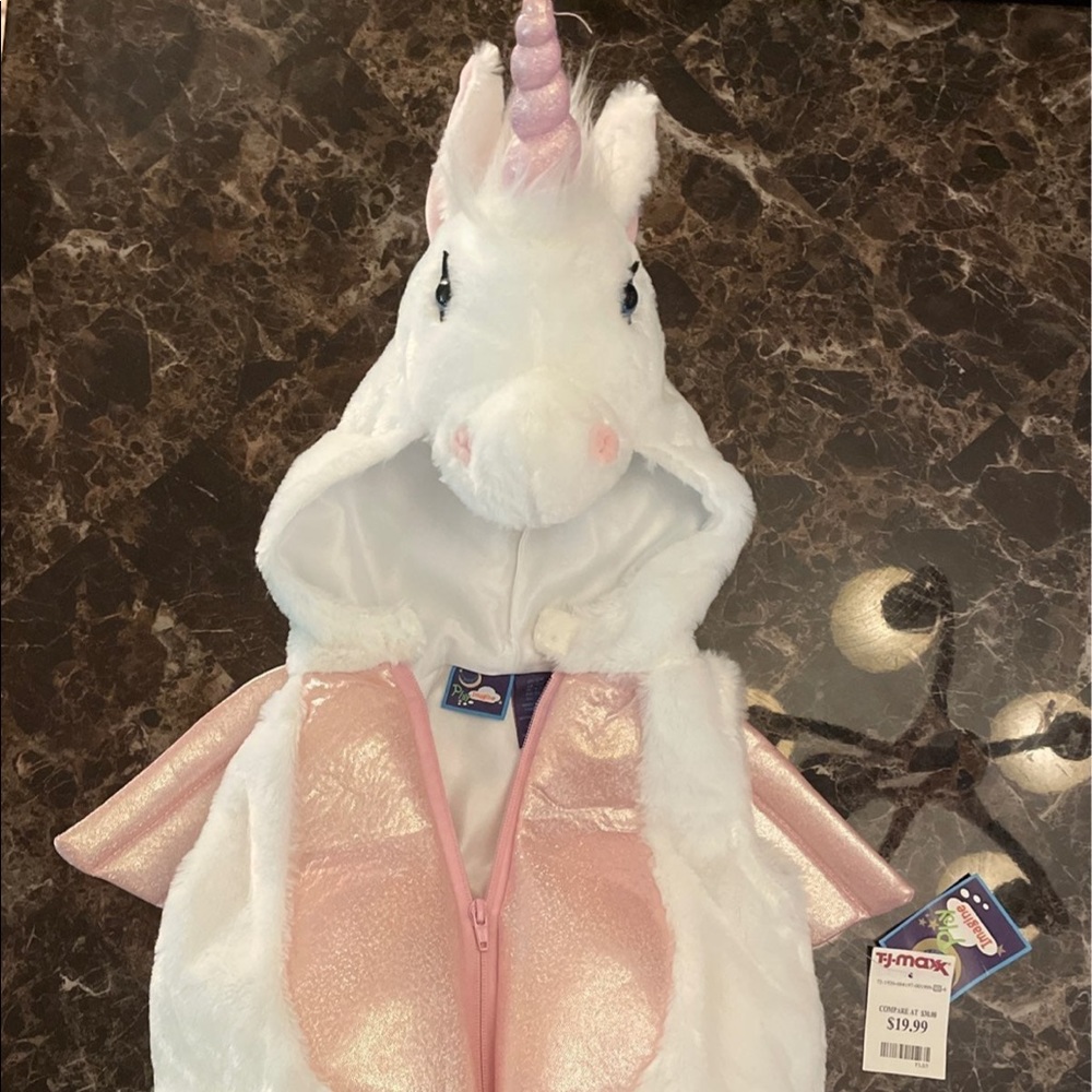 12month unicorn halloween costume 🦄